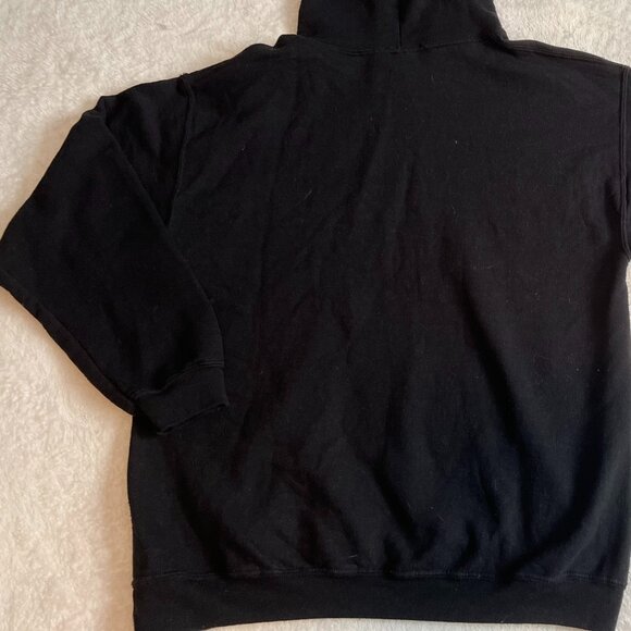 Authentic Barney's New York Black Hoodie Hooded Sweatshirt Size Small - Picture 4 of 10